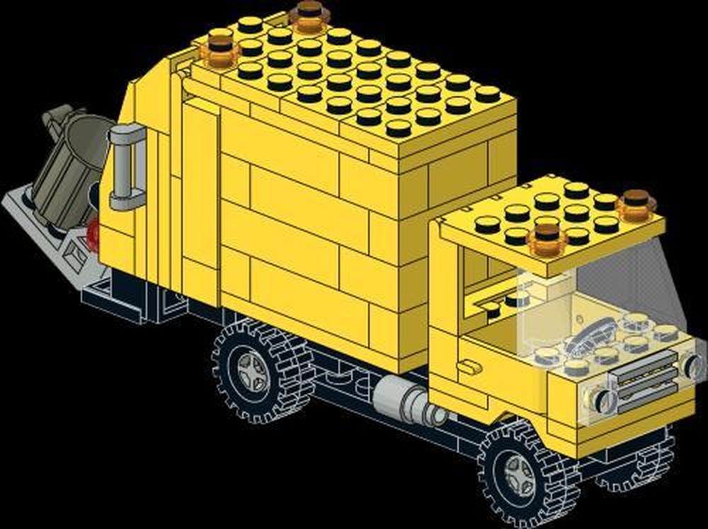 Lego Bin Lorry