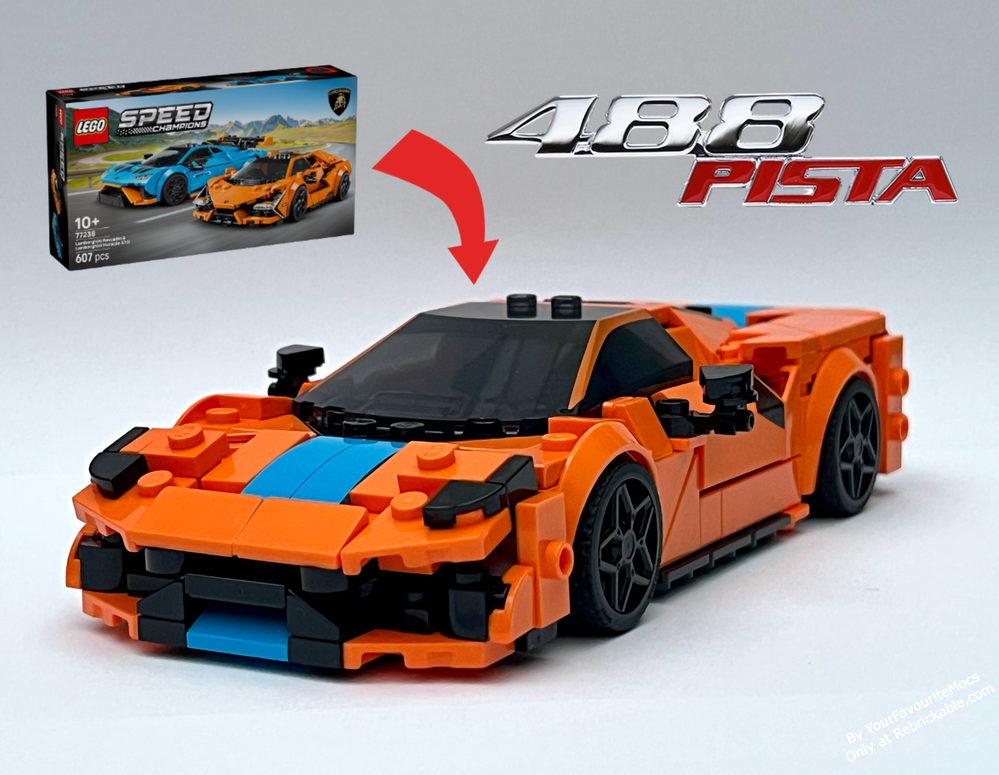 Lego 77238 Ferrarl 488 Pista