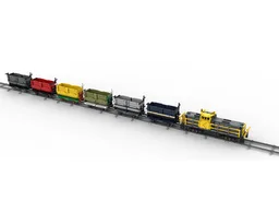 Technic Train: Tipper Dump Car