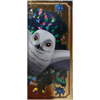 Lego Trading Card, Harry Potter, Gold Card - Hedwig / [No Color/Any Color]