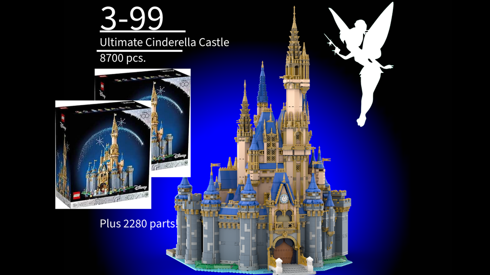 Lego Ultimate Cinderella Castle
