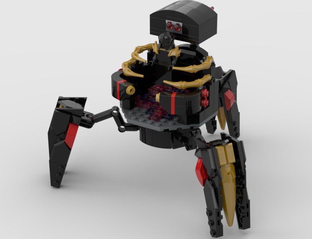 Lego Ninjago Rebooted Overlord Golden Master Mech