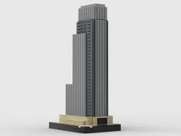 First National Bank Tower at 1/650th Scale