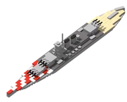 1:560 Scale Vittorio Veneto Class Battleship
