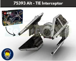 TIE Interceptor - 75393 Alternate Build