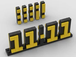 Stick Number Calendar II