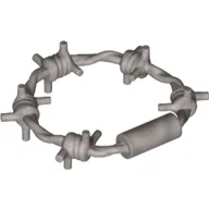 Equipment Barbed Wire Coil / Flat Silver