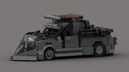 2002 Dodge Ram - Death Race (2008) - 8 stud wide