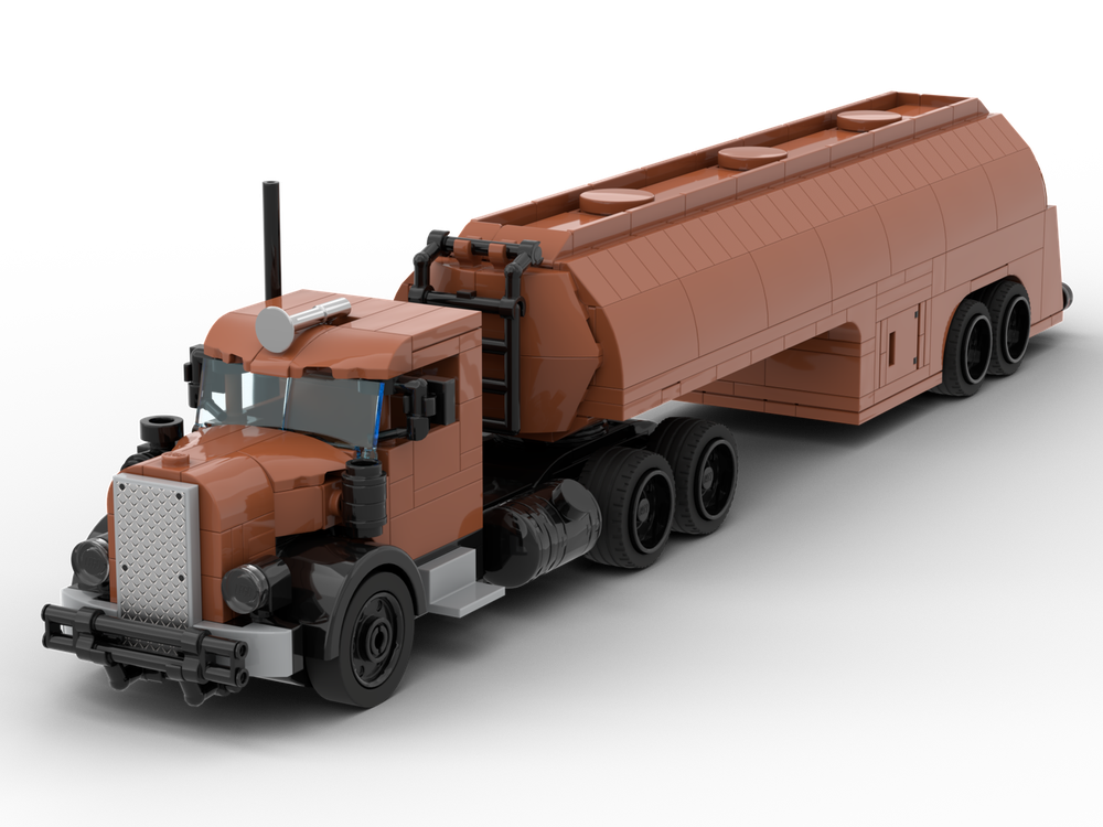 Lego Peterbilt 281 Tanker Truck