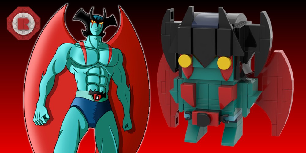 Lego Devilman Brickheadz