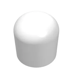 Brick Round 1 x 1 x 2/3 Light Bulb Cover / White