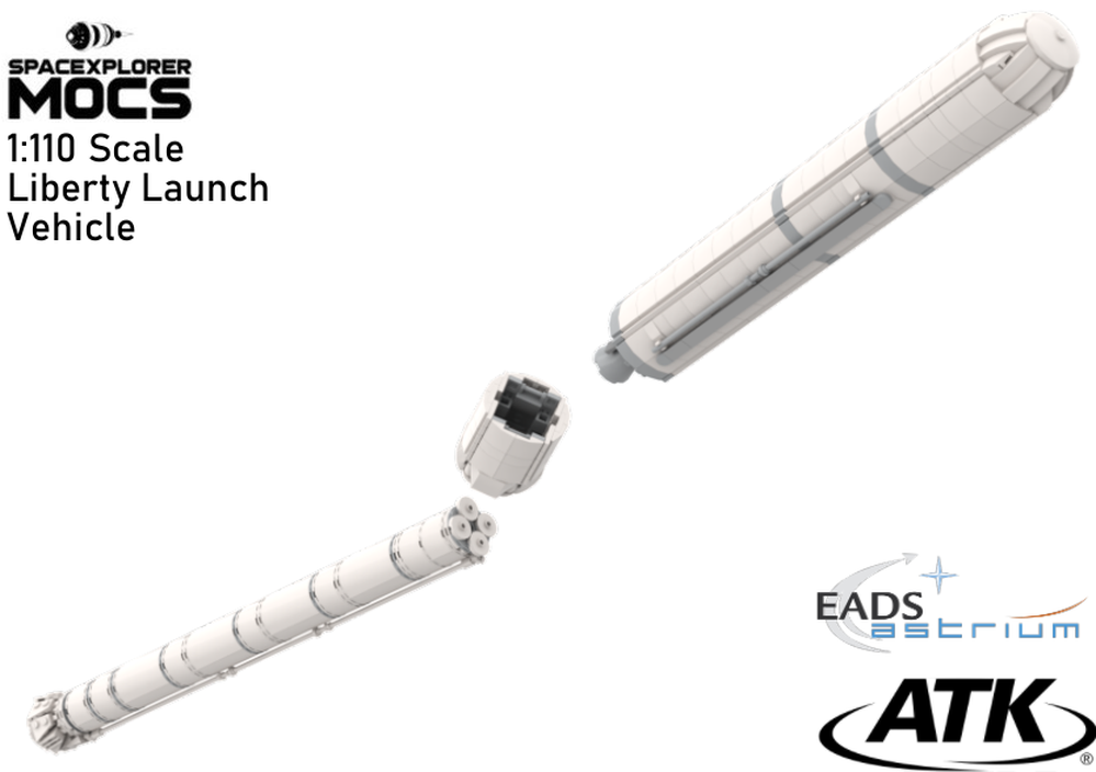 Lego 1:110 ATK Liberty Launch Vehicle
