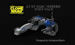Barc speeder / AT-RT 501st