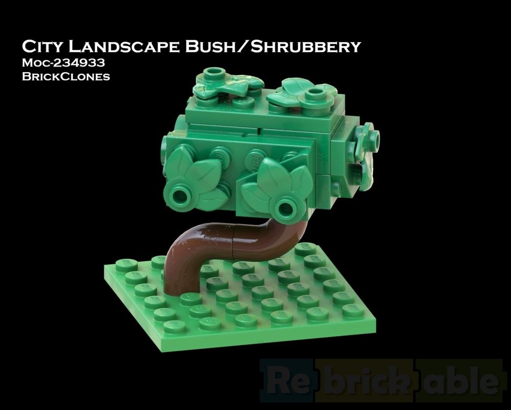 Lego City Landscape Bush/Shrubbery