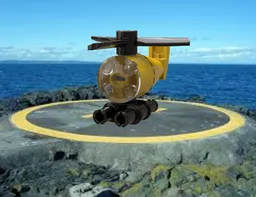 8-Brick Helicopter