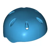 Helmet, Sports, with Vent Holes [Plain] / Dark Azure
