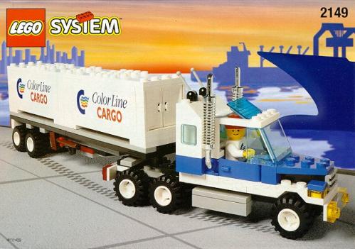 Lego Color Line Container Lorry