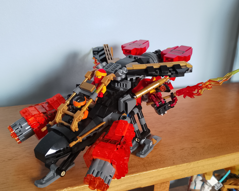 Lego Combo pack: Aerial Crusher and Lava-Scout-Mech