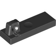 Lego Hinge Tile 1 x 3 Locking with 1 Finger on Top / Black