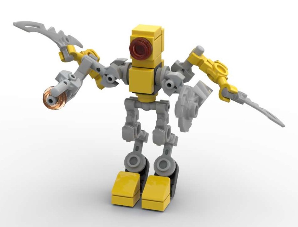 Lego XT4 Minifig-Scale