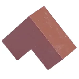 Modulex Brick Angle 1L 45 degree 1:1 slope / Modulex Terracotta