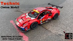 Custom ULTIMATE RC 42125 488 GTE modification