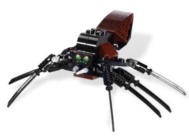 Lego Spider, Harry Potter (Aragog with Printed 1 x 2 Tile Eyes) - Brick Built