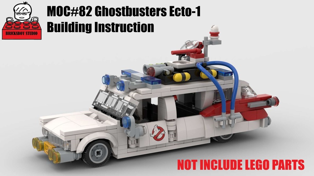 Lego MOC#82 Ghostbuster Ecto-1