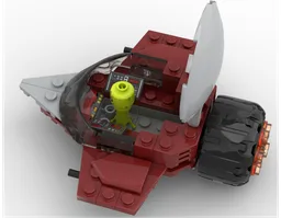 Alien space jet