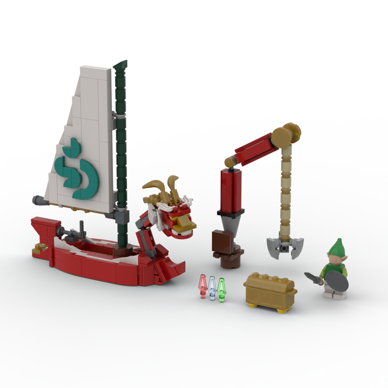 Lego Zelda - King of Red Lions