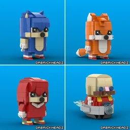 Sonic the Hedgehog Brickheadz BUNDLE