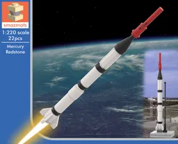 Mercury Redstone rocket [1:220 scale]