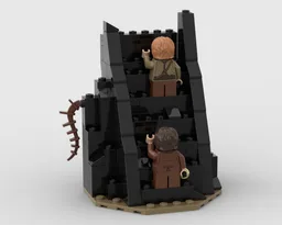Lord of the Rings The Stairs of Cirith Ungol