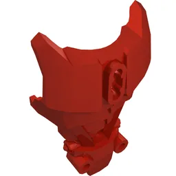 Large Figure Torso Cover, Armor [Plain] / Red