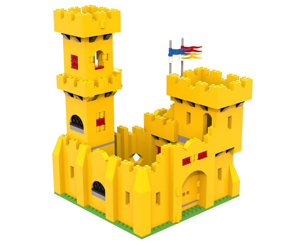 Lego 375-2 Classic Yellow Castle MOC #5