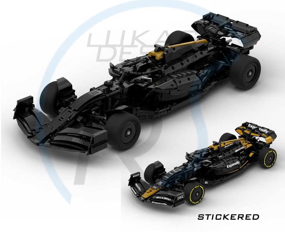 Lego APX GP F1 Team 1:8 Scale (From F1 The Movie)