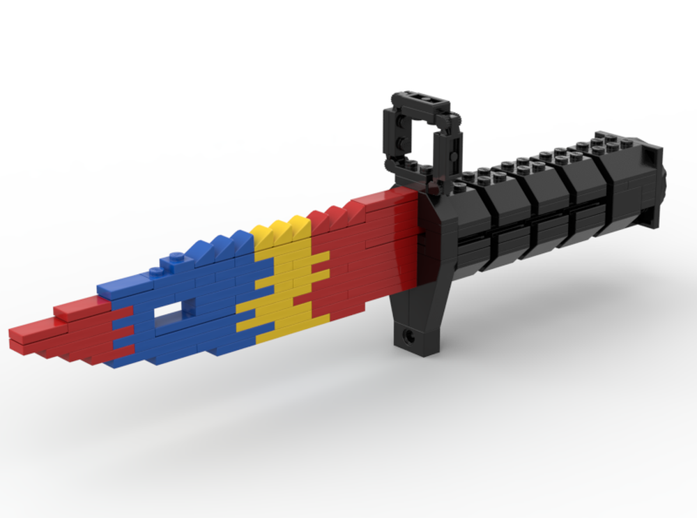 Lego CS2 M9 Bayonet + Marbled Fade skin
