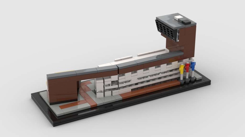 Lego De Yp Headquarter Dutch Police Force Landmark (Netherlands)