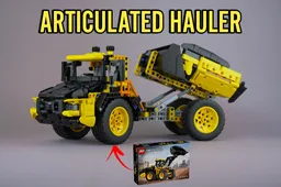 Articulated Hauler - 42209 B model custom alternate