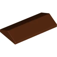 Brick Sloped 33° 2 x 4 Double / Reddish Brown