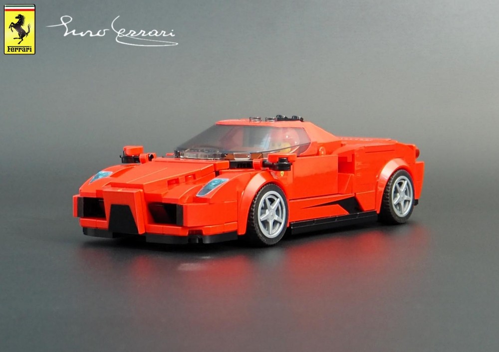 Lego Ferrari Enzo - Speed Champions 8 Studs wide