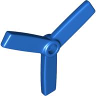 Lego Duplo Rotor 3 Blade for Small Helicopter Body (Propeller) / Blue