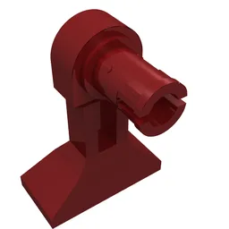 Leg Mechanical - Droid with Technic Pin / Dark Red