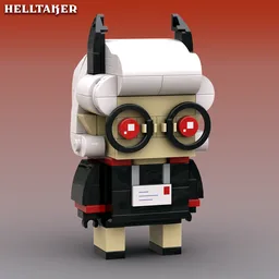 Helltaker Brickheadz | Pandemonica