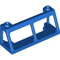 Windscreen 2 x 6 x 2 Train without Glass / Blue