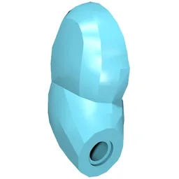 Bigfig Arm, Right [Plain] / Medium Azure