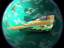 Kit Fisto's Delta-7 Aethersprite-class Starfighter