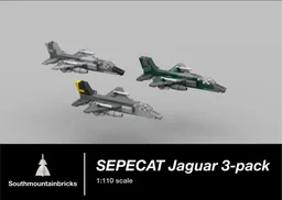 SEPECAT Jaguar 3-pack [1:110 scale]