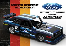 Ford Zakspeed Capri - Mk III - 1981 - D&W