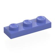 Lego Plate 1 x 3 / Blue Violet